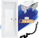 Badland QUADRO ligbad 170 x 75 cm wit met styropor ombouw met bamboe badplank