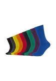 Camano Sokken blauw / geel / rood / zwart