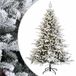 vidaXL - Kunstmatige - Hinged - Kerstboom - 150 - cm - 150 - LED's - Warmwit