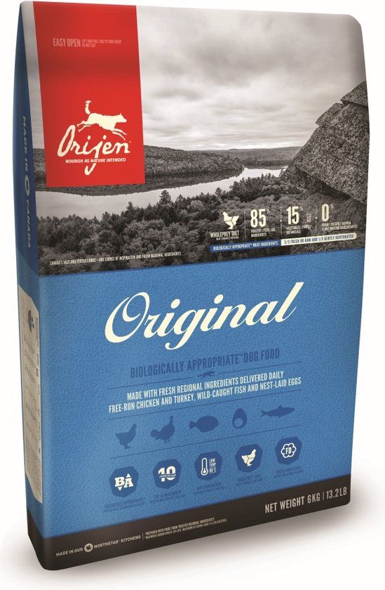 Orijen whole prey original dog - 11,4 KG