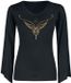 The Lord Of The Rings Elven Dames Shirt met lange mouwen - zwart - M