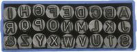 Gravurem Slagletterset A-Z 27-delig 10mm