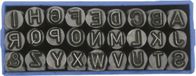 Gravurem Slagletterset A-Z 27-delig 10mm