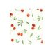 Torchons, coton bio, cerises, 50 x 70 cm