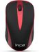 Inca IWM-221RSK RF Draadloos Optisch Zwart/Rood 1600 DPI Ergonomisch