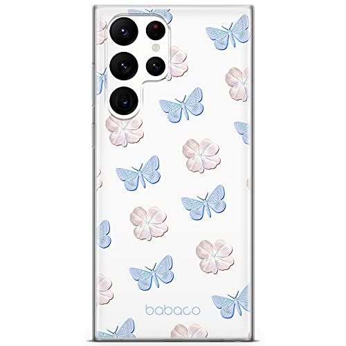 BABACO ERT GROUP Mobiele Telefoonhoesje voor Samsung S22 ULTRA - Babaco Flowers 043