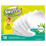 Swiffer Droge vloerdoeken/vloerwisser met febreze geur navulverpakking, verpakking van 2 stuks (2 x 18 st.)