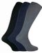 Merkloos Sock Snob 3 paar kniehoge herensokken van 100% acryl