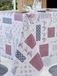 CALITEX Tafelzeil, lage binnenplaats, bias-afwerking, 140 x 250 cm