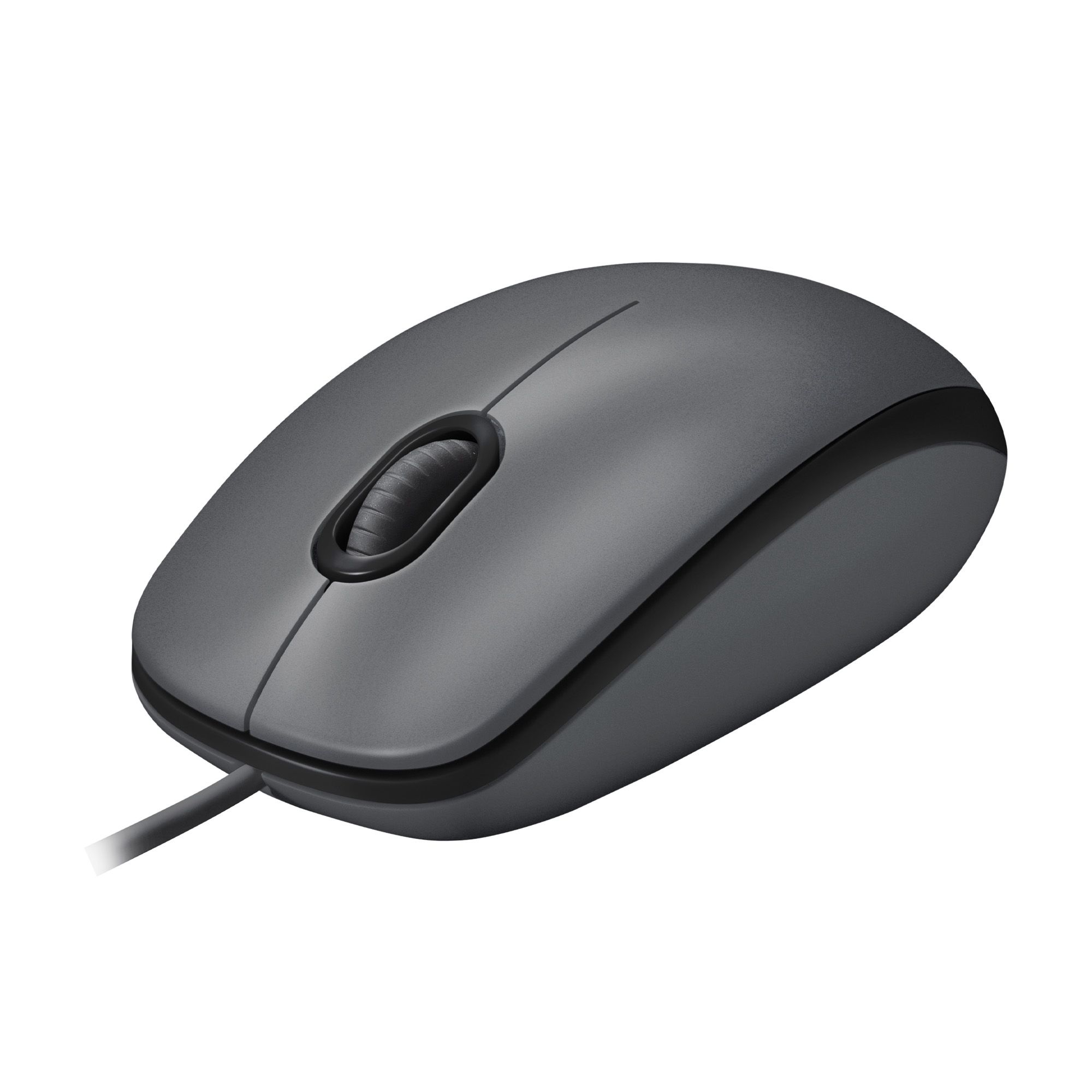Logitech M100 - Bedrade muis - Optisch - 1000 DPI - Grijs