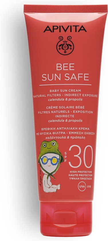 Apivita Baby Sun Cream SPF30 - 100ml - Kids