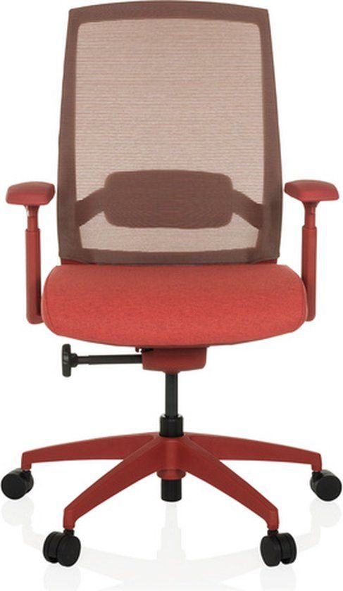 hjh OFFICE Colore Ergonomic Office Chair - Red