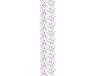 Ambiance Sticker Voorgelijmd vliesbehang - ROZE EN PAARSE BLOEMEN - 1 rol van 300x60 cm
