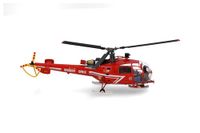 Herpa Modelhelikopter Sécurité Civile Sud Aviation SA 316 Alouette III - GHSC Base Chamonix/Musée de l'Air et de l'Espace schaal 1:72, verzamelbaar, model zonder voet, metaal