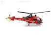 Herpa Modelhelikopter Sécurité Civile Sud Aviation SA 316 Alouette III - GHSC Base Chamonix/Musée de l'Air et de l'Espace schaal 1:72, verzamelbaar, model zonder voet, metaal