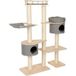 Modern Living Krabpaal Ferrara Lichtgrijs H162 x L132 x B56 cm