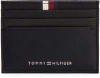 Tommy Hilfiger Portemonnee Leer Unisex Volwassenen Zwart
