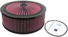 K&N Luchtfilter X-Stream - 186mm aansluiting, 305mm inwendige diameter, 165mm hoogte (66-3090)