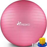 TRESKO® Anti-burst Gymnastiekbal 65 cm Roze