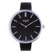 Lucardi Dames Regal dames horloge met zwarte band