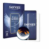 Savvies - Screenprotector voor Volla Phone Quintus - Folie Beschermfolie transparant volledig dekking 4 Stuks