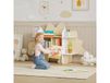 AIYAPLAY Bibliothèque pour enfant rangement livres, étagères pour 3 à 8 ans en bois, MDF blanc, vert Aosom France