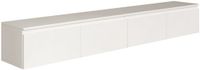 Selsey Bemmi - TV-wandmeubel, wit, 200 cm