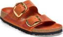 Birkenstock ARIZONA LEATHER BIG BUCKLE - Chaussures femme - Orange - Taille 38