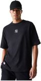 New Era Mlb Le Midi New York Yankees T-shirt Met Korte Mouwen Zwart XL