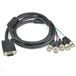 PremiumCord VGA - 5X BNC 2 m, M/M, verbindingskabel VGA 15p, zwart