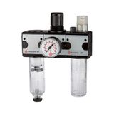 Riegler FRL 55 K-HA Multifix onderhoudseenheid 3-delig met PC container BG 5, G 1