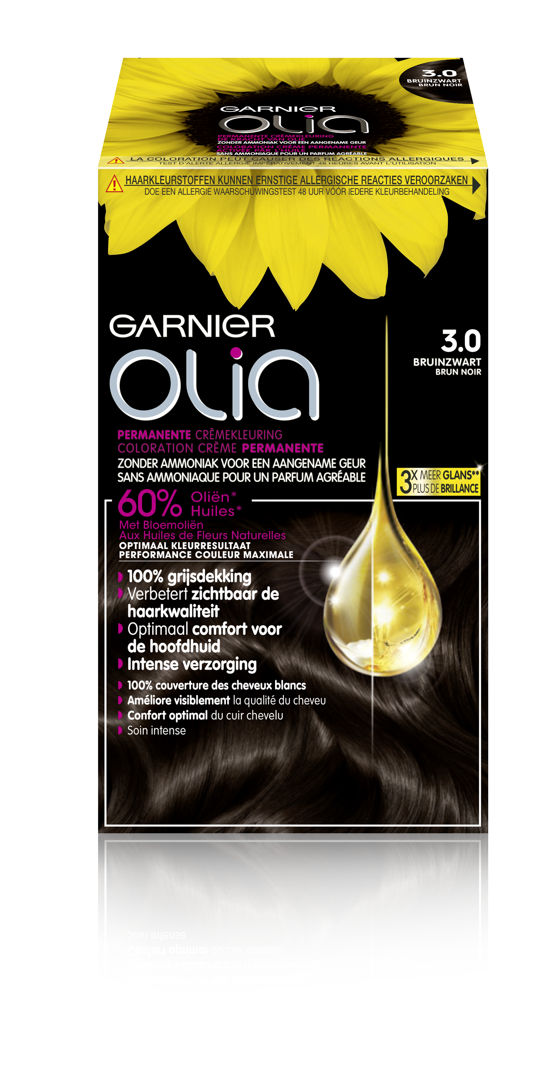 Garnier Olia 3.0 Donkerbruin Haarkleuring bruin