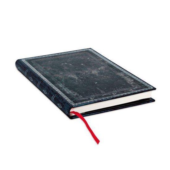 Carnet Paperblanks Midnight Steel Lined Midi Paperback