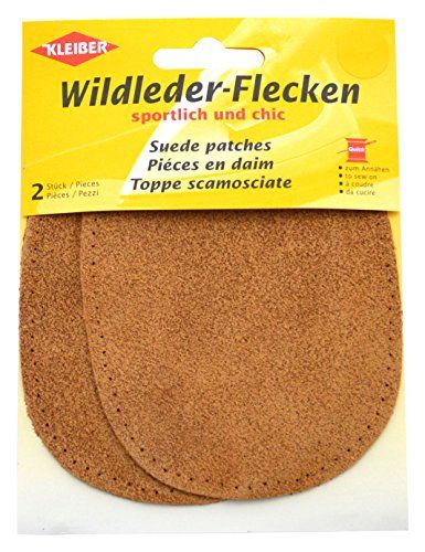 Kleiber 855-06 suède vlekken bruin 2 stuks