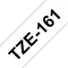 Brother TZe-161 Label Tape - 36mm Black on Silver