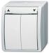 Busch-Jaeger wipjaloezie-impulsgever opbouw IP44 1P - ocean alpinwit (2621/4 W-54)