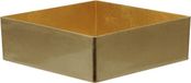 Othmar Decorations Plateau - Or - 20 x 20 cm - Plastique