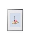 HEMA Cadre Photo A4 21x29,7cm Bois Fin (noir)