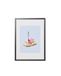 HEMA Cadre Photo A4 21x29,7cm Bois Fin (noir)