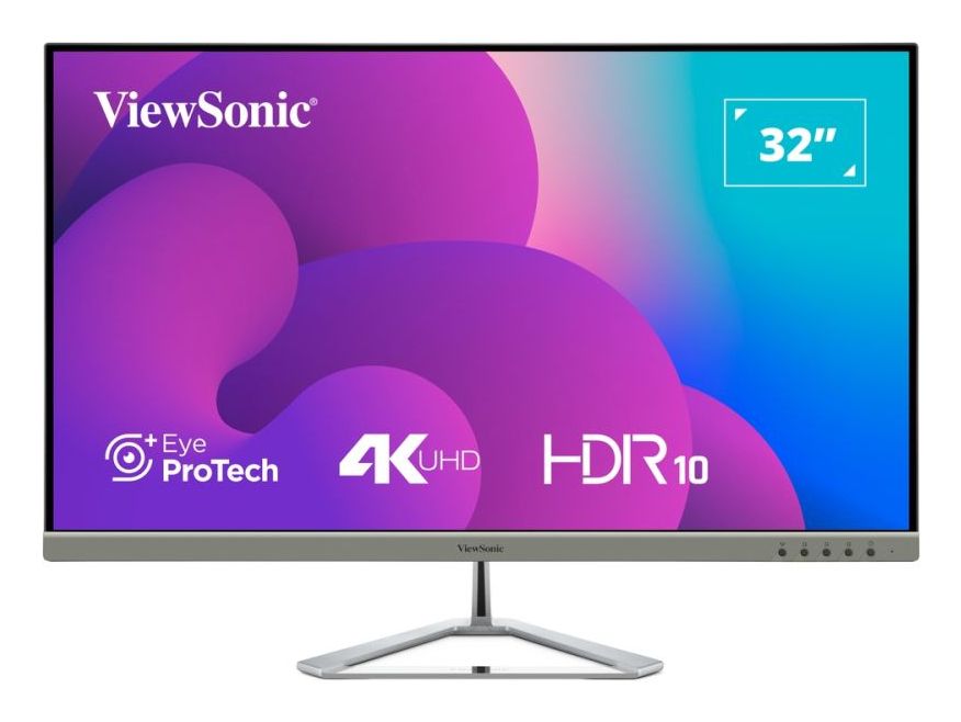 ViewSonic VX3276-4K-MHD - 31.5" 4K Ultra HD Monitor - 140Hz, VA, HDMI, Speakers