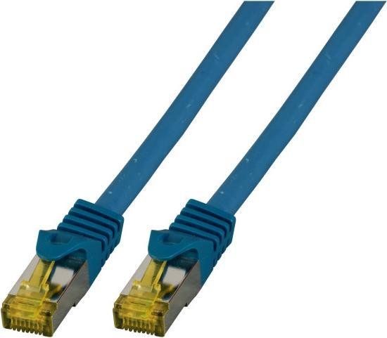 EFB Elektronik MK7001.0,25BL netwerkkabel Blauw 0,25 m Cat6a S/FTP (S-STP)