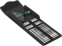 Wera Kompakt 400 Jeu de forets 15 pièces 1/4 (6,3 mm) Fonction de maintien, Porte-embouts à changement rapide