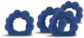 Byon - Servetringen Porto Blue (set van 4)