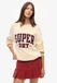 Superdry - Geplooide Vintage minirok van corduroy - Dames - Rokken - Merlot - UK14-EU42