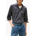Tommy Hilfiger Imprimé floral Dark Night Navy/multi Allover Taille: 40