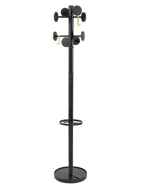 Alba PMSTAN3 N - Kapstok - 175 cm - Zwart