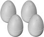 Merkloos / Sans marque Hobby piepschuim vorm ei - 4x - 10 cm - eieren knutsel vormen - paaseieren