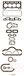 Full Ajusa 50023100 afdichtingsset, compleet, motor