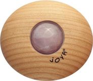 Joya - Classic Cherry met Rozenkwarts Massager - Roze Houten Basis Vibrator