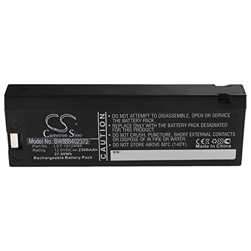 VHBW Accu compatibel met HP 40488A NIBP, M1205A Virdia 24, M1275A, M1276A medische technologie (2300mAh, 12V, verzegelde loodzuur)